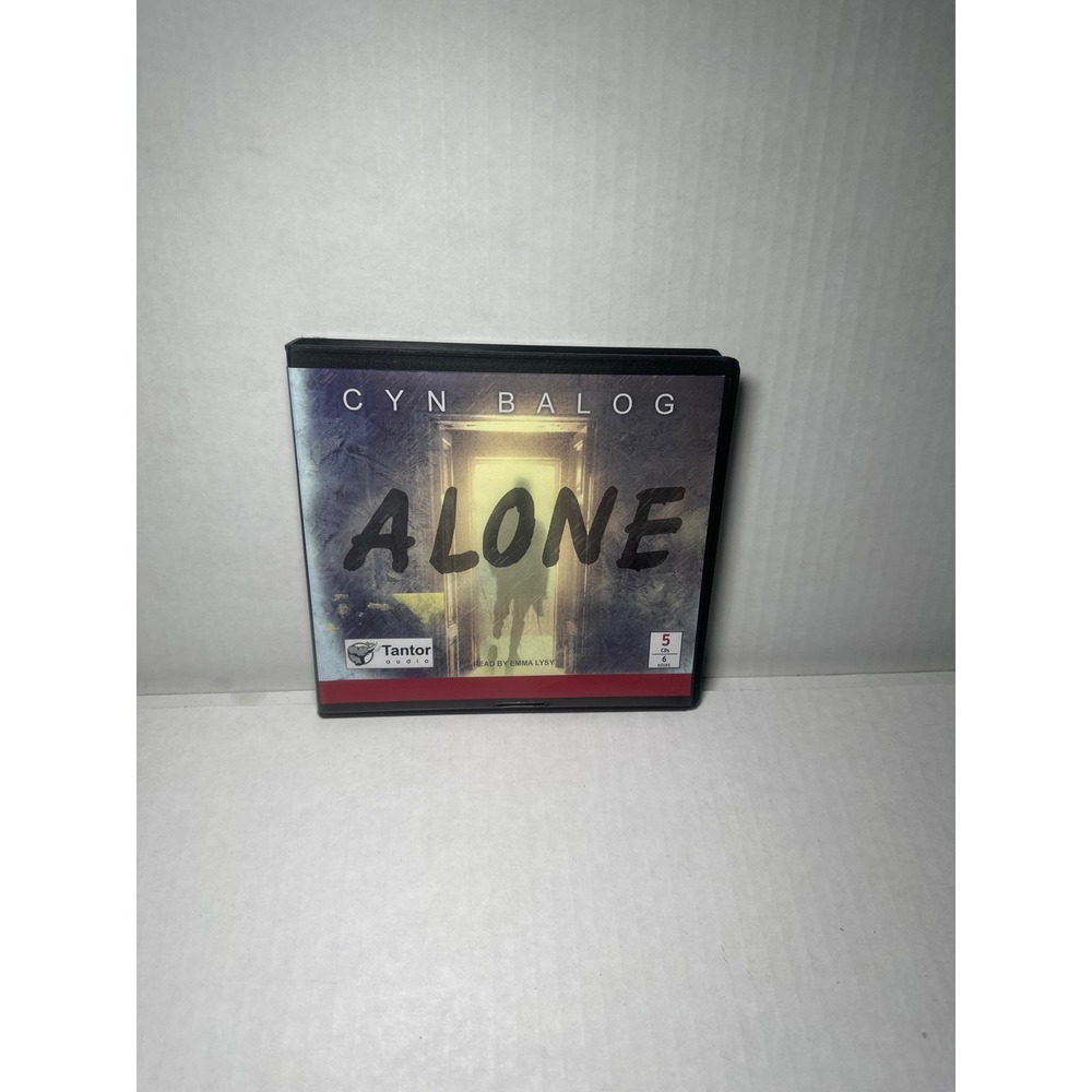 Tantor‎ Audio Unabridged 5 CD Set "Alone" By Cyn Balog